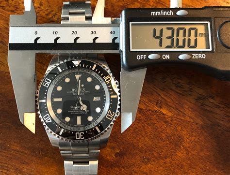 rolex gmt master ii case dimensions|how to measure rolex size.